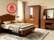 Complete Bedroom Set: 5x6 Bed, Mattress, Wardrobe & Dressing Table - 5