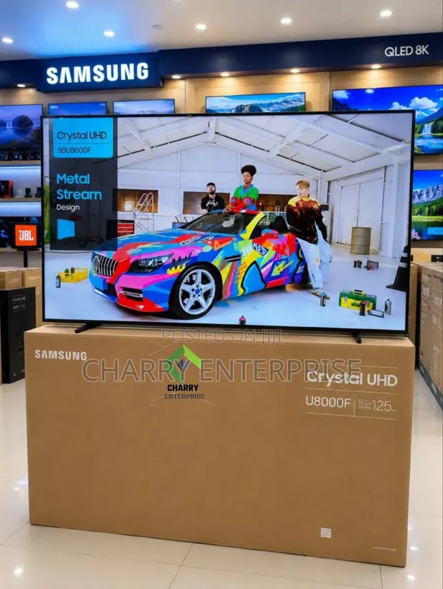Samsung 55-Inch Crystal UHD 4K TV (Model 55U8000F) - 1