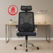 Ergonomic Office Chair 2303a with Headrest - 2