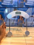 Sokany SK-19030 Digital Tempered Glass Body Weight Scale (180kg) - 1