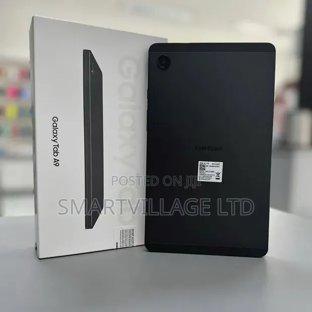 Samsung Galaxy Tab A9 64GB Mpya Nyeusi - 1