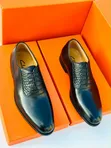 Viatu vya Ngozi vya Wanaume Clarks & Dior Moccasins - Daraja A - 1