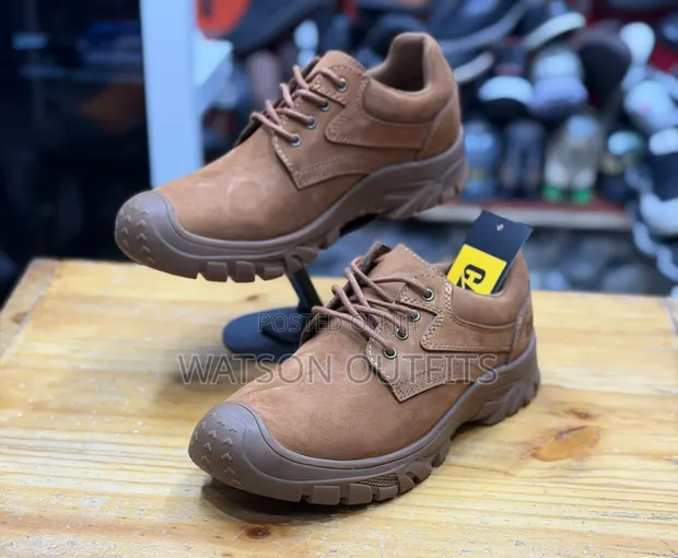 Men's CAT Brand Leather Shoes - 4 Colours - 1
