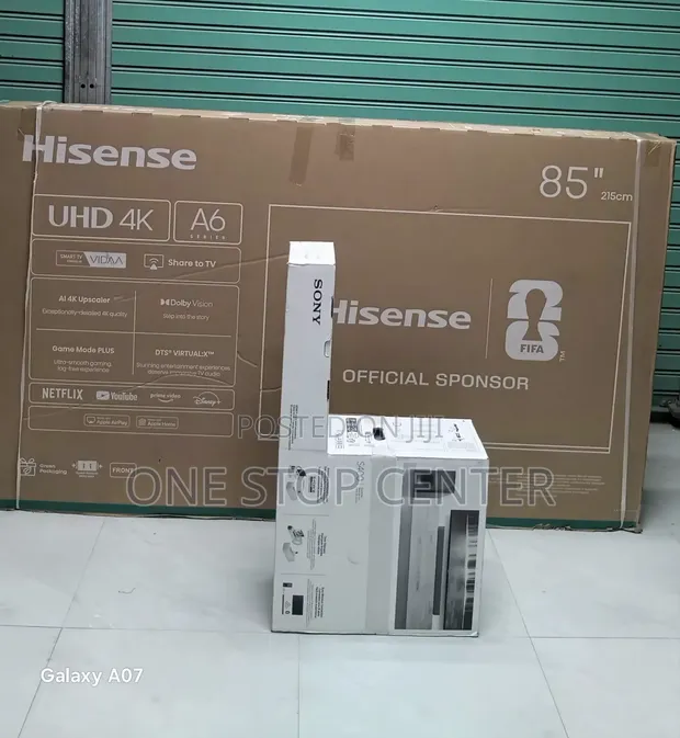 Hisense 85-Inch 4K UHD Smart TV - 1