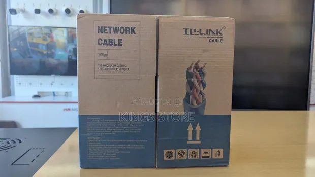 TP-Link Cat6 Network Cable Copper Indoor 100m - 1