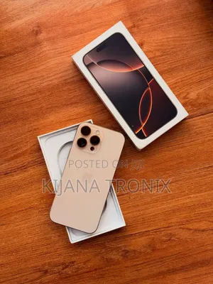 New Apple iPhone 16 Pro Max 256GB Gold