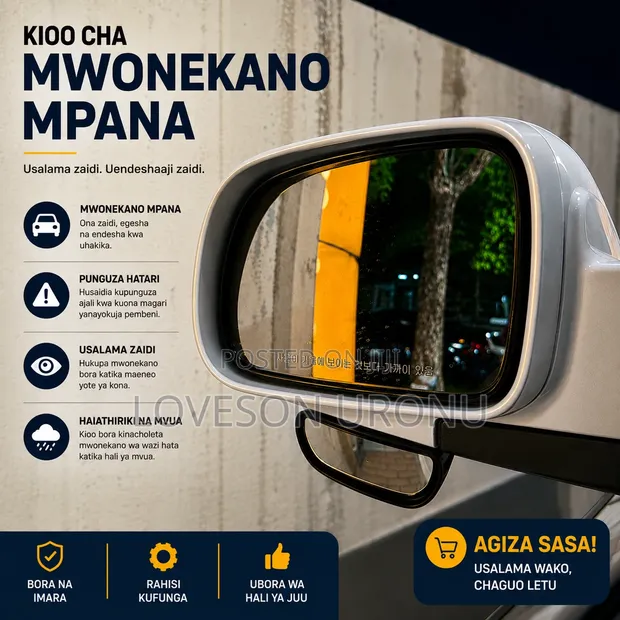 Blind Spot Mirrors (Adjustable) - 1