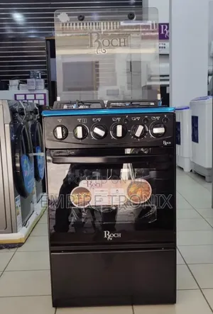 Roch 60x60 Cooker: 3 Gas + 1 Electric Plate, Electric Oven