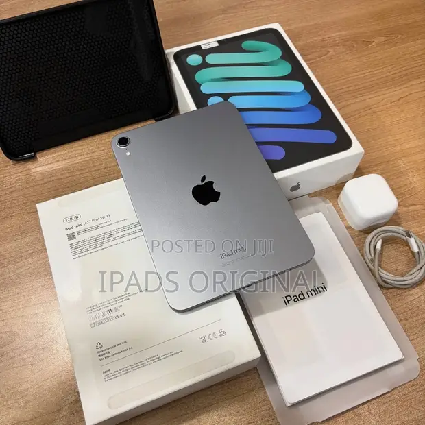 New Apple iPad mini 7 128GB Silver - 1