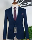 Mario Casas Men's Blue Suit - Brand New - 1