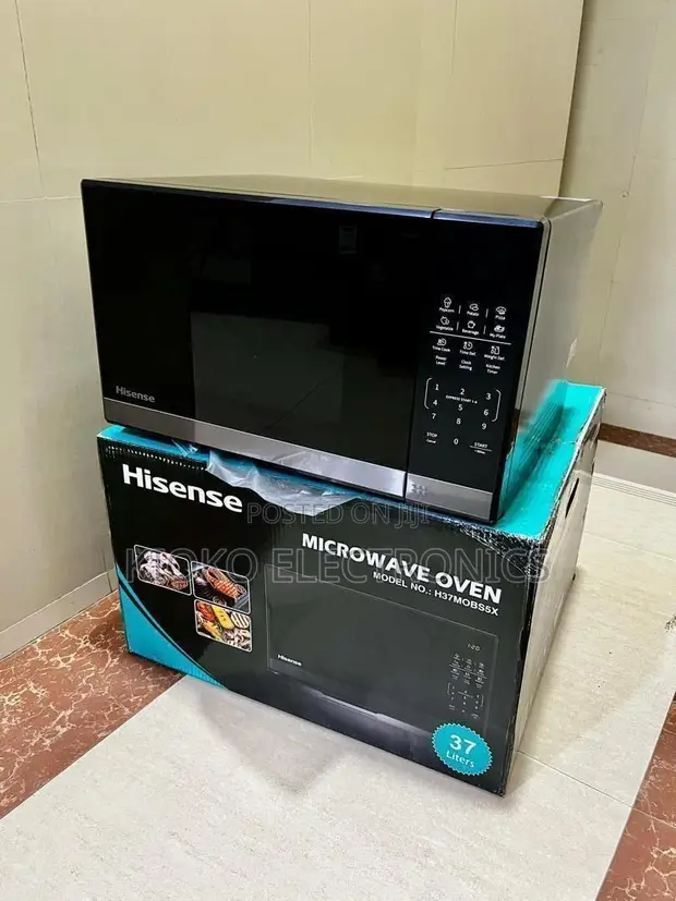 Hisense 37L Digital Microwave (37MOBS5X) - Black - 1