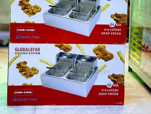 Globalstar Double Tank Electric Deep Fryer 12L - Commercial