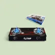 Alitop GS-001 2 Burner Infrared Gas Stove - 2