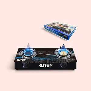 Alitop GS-002 2-Burner Gas Stove with Infrared