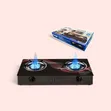 Alitop GS-003 2 Burner Gas Stove with Tempered Glass - 1
