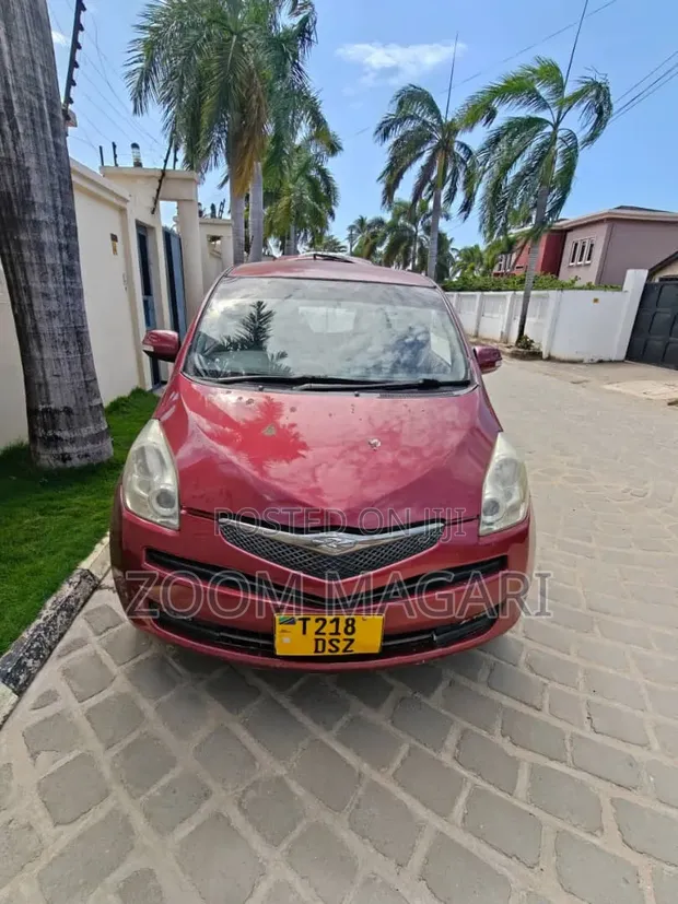 Toyota Ractis 2006 Maroon - 1