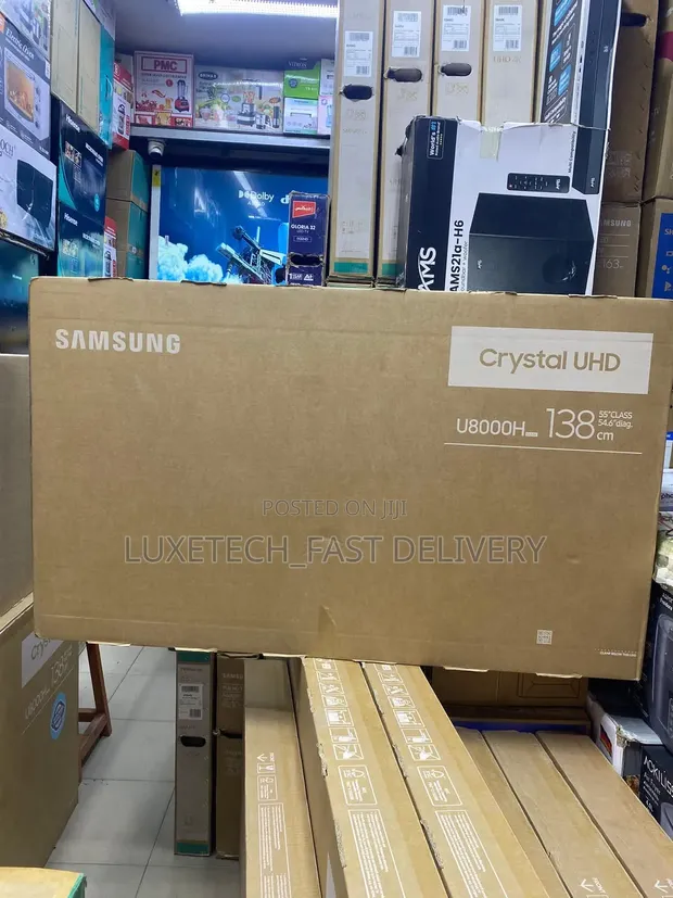 Samsung 55" Crystal UHD 4K Smart TV (U8000H) - 1