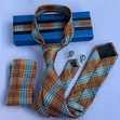 Premium Tie, Pocket Square & Cufflinks Set - 1