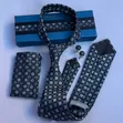 Premium Tie, Pocket Square & Cufflinks Set - 2