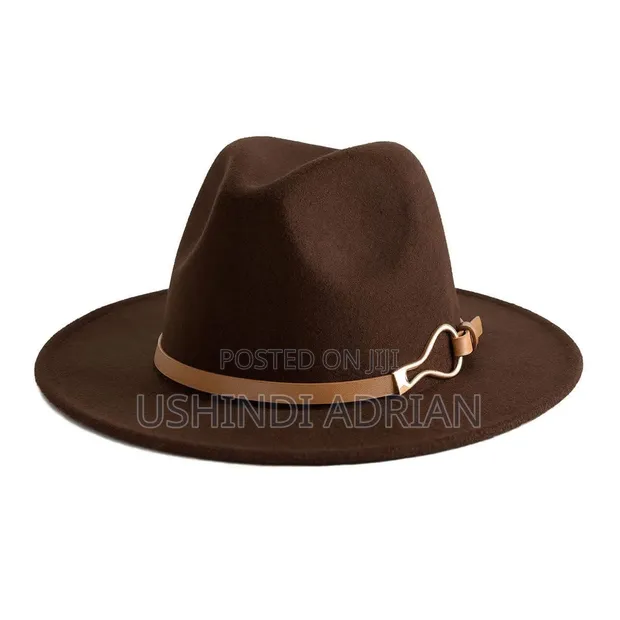 Kofia ya Pama Classic Burgundy ya Premium - 1