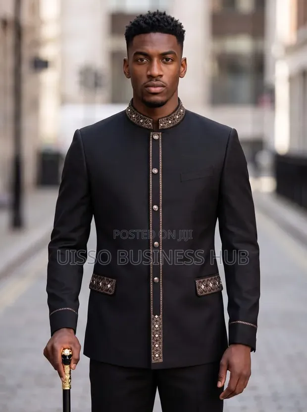 New Men's Suit Arrival - Black - 1