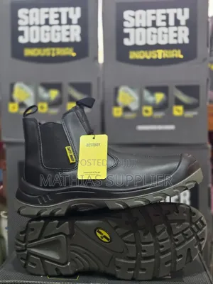 Safety Jogger Chelsea Boots - Black