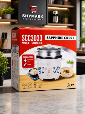Sapphire Crest 3L Multi Cooker / Rice Cooker (SCC3033)