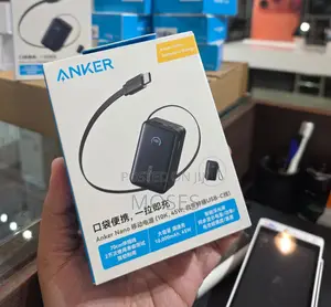 Anker 10000mAh 45W Power Bank with Retractable USB-C