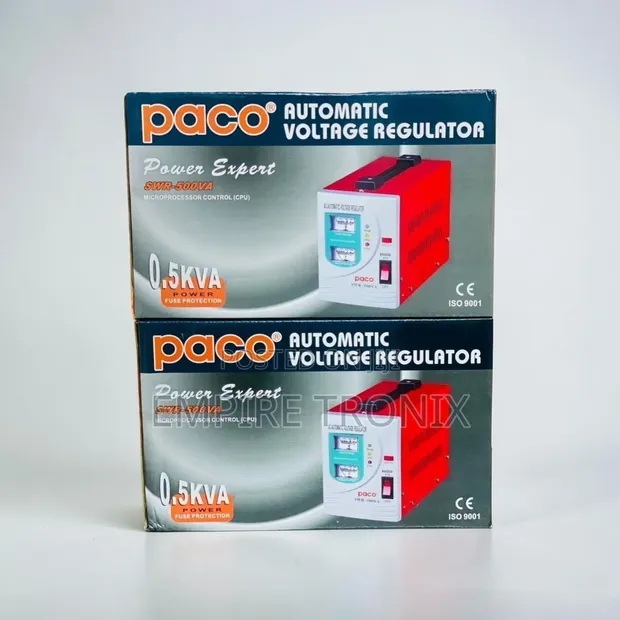 Paco SWR-500VA Automatic Voltage Regulator Stabilizer - 1