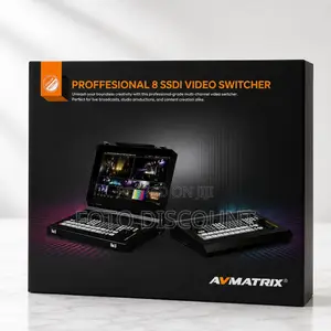 Avmatrix Shark S8x Plus 8-CH Live Switcher