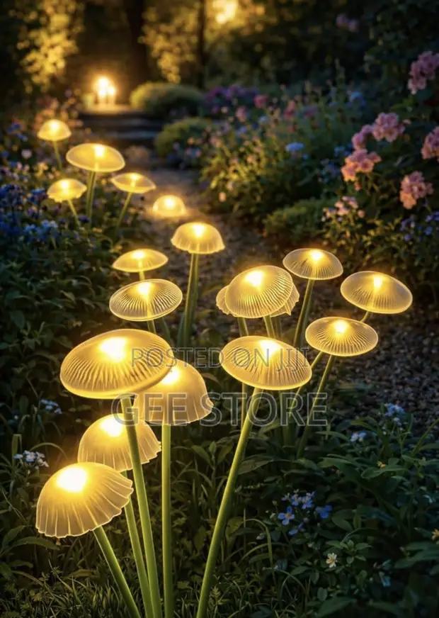 Solar Mushroom Garden Lights - 1