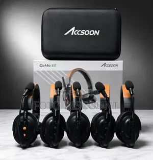 Accsoon CoMo SE Wireless Intercom System (5-Headset Kit)