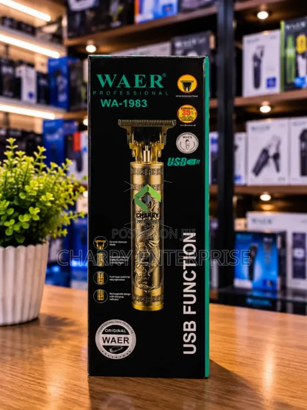 Waer Professional Hair Trimmer - USB Charging - 1