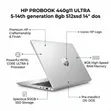 HP ProBook 440 G11 Laptop - Intel Core Ultra 5, 8GB RAM, 512GB SSD - 3