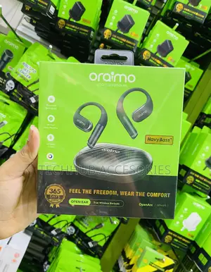 Oraimo Open Arc Wireless Earphones - Black