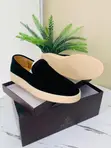 Suede Venetian Loafers - 1