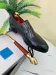 Clarks Loafers za Ngozi za Kawaida - Nyeusi & Kahawa - 2