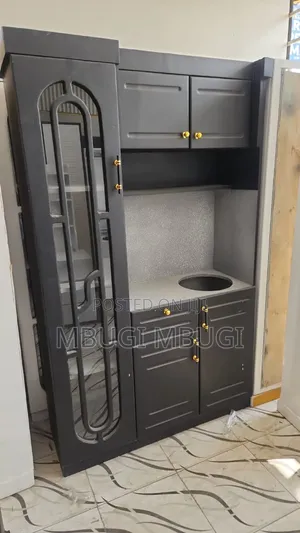 Kitchen Cabinet with 3 Large Drawers
