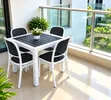 Plastic Table with 4 Chairs - 2