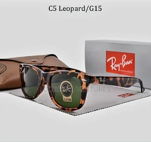 Ray-Ban Sunglasses, Leopard Design, Unisex