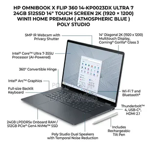 New HP OmniBook X Flip 14" Laptop