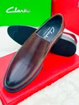 Viatu vya Wanaume Clarks Moccasins - Ngozi, Vipya Kabisa - 4