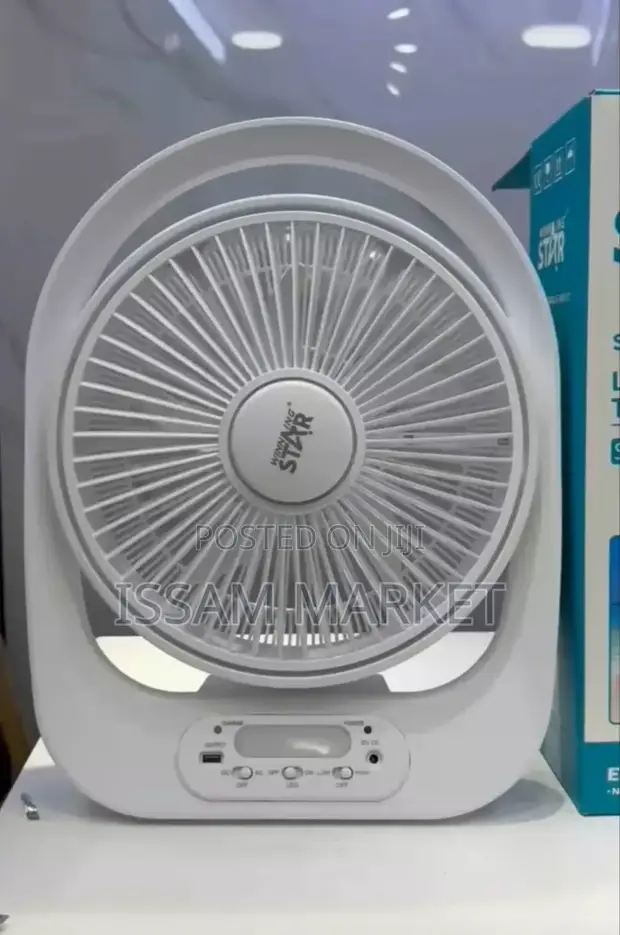 Rechargeable Fan with Long Battery Life - 1