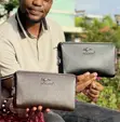 Saqidaishu Men's Faux-Leather Clutch Wallet - 1