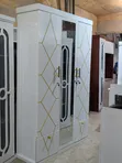 Zuo Modern 3-Door, 3-Drawer Wardrobe - 2