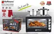 Hoffmans 55L Electric Oven with 2 Hot Plates - 1