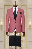 Mario Casas Pink Suit - 3 Pieces - 3