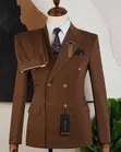 Brown Mario Casas Suit - Brand New - 2