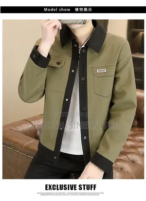 New Men's Coat - Size 46-56