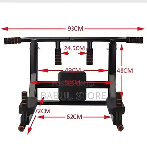 Brand New Indoor Home Gym Dip Station & Pull-Up Bar